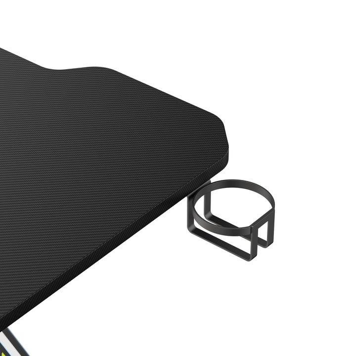 TRICK TRON DESK gejmerski sto, držač za čašu