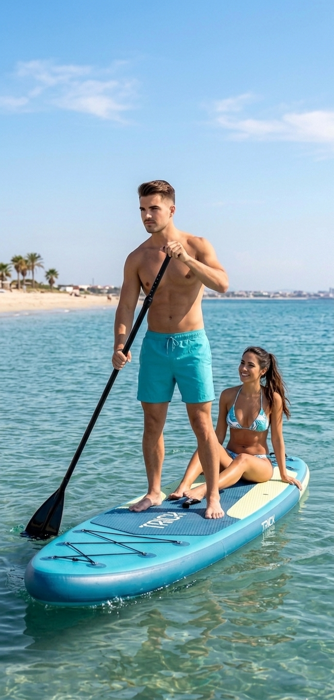 TRICK SUP CUNAMI, veslanje na vodi