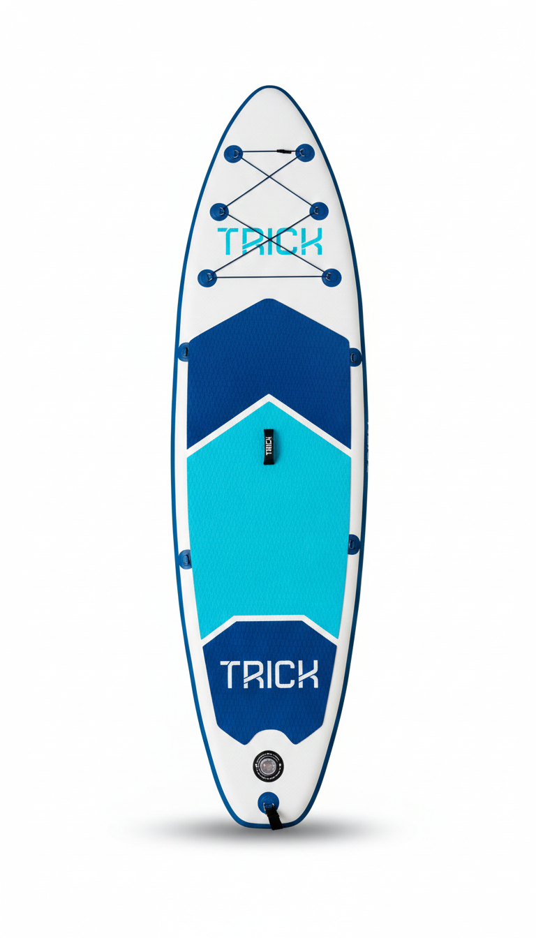 TRICK SUP TRICOLORE, cela daska, pogled odozgo